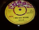 NELLIE I who have nothing /You send me GAS Rocksteady Ska Skinhead