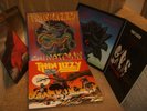 FIVE THIN LIZZY VINYL ALBUMS AND ONE RENEGADE TOUR PROGRAMME