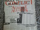 Conflict - Against All Odds LP vinyl 1989  Punk