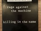 Rage Against The Machine Killing In The Name 12inch Single Coloured Vinyl Ltd Ed
