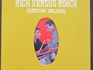 RARE BUDDY RICH VERSUS MAX ROACH  JAPAN CUSTOM DELUXE LP