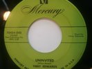 45 RPM ROCKABILLY, TIBBY EDWARDS,UNINVITED / TRY TO UNDERSTAND