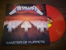 METALLICA - Master Of Puppets - RED Color Vinyl Record LP