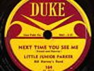 LITTLE JUNIOR PARKER A Classic Blues 78-My Dolly Bee DUKE Records #164