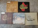 5 CHICAGO Vinyl LP Lot-II,V,Vll,VIII(poster,decal) & Live at Carnegie Hall. Used