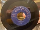 ELVIS PRESLEY    Rare RCA VICTOR Blue Label 45 rpm     HEARTBREAK HOTEL .  .