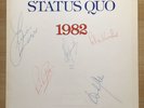 Status Quo: 1982 fully signed vinyl album.