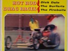 HOT ROD DRAG RACES: Dick Dale, Surfaris, Fireballs US Almor Surf Rock LP Vinyl