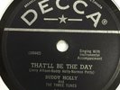 1954-57 BUDDY HOLLY ON 78 RPM DECCA CANADA 30434 THAT BE THE DAY,ROCK AROUND WIT
