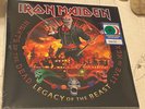 IRON MAIDEN: NIGHTS OF THE DEAD LIVE LEGACY 3 LP WALMART GREEN WHITE RED VINYL