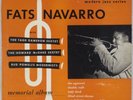 FATS NAVARRO: Memorial Album w/ Howard McGhee US Blue Note 5004 10” Jazz LP