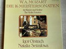 IGOR OISTRAKH & NATALIA SERZALOWA sonatas MOZART 1stPress EURODISC 5LP Box MINT