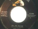 45 RPM ROCKABILLY JANIS MARTIN, DRUGSTORE ROCK AND ROLL / WILL YOU WILLYUM