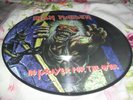 IRON MAIDEN -NO PRAYER FOR THE DYING- AWESOME  LTD EDITION VINYL LP MT