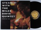 MILES DAVIS QUINTET Steamin' PRESTIGE LP VG+ mono *