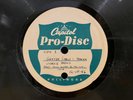 78rpm Home Recording SONGS BY FRANK SINATRA SHOW 12-18-1946 CAPITOL PRO-DISC