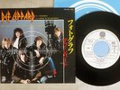 DEF LEPPARD PHOTOGRAPH VERTIGO 7PP-99 Japan VINYL 7