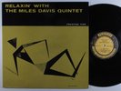 MILES DAVIS QUINTET Relaxin' PRESTIGE LP mono w 50th *