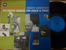 ZINO FRANCESCATTI  - ROBERT CASADESUS / BEETHOVEN / CBS autographed