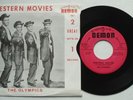 R&B THE OLYMPICS Western Movies JODY REYNOLDS NM DEMON Picture Sleeve PS 45 HEAR