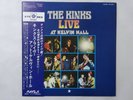 The Kinks Live At Kelvin Hall Pye Records ? UPS-605-Y Japan  VINYL LP OBI
