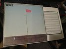 1ST PRESS-LP VINYL RECORD-WIRE-PINK FLAG-HARVEST-INNER SLEEVE-PUNK/NEW WAVE