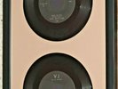 2 BEATLES on TOLLIE & VJ Beautiful Framed Music Art 45 Love Me Do GIFT IDEA 1963