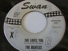 THE BEATLES RARE PROMO ON SWAN LABEL S-4152-S SHE LOVES YOU /I'LL GET YOU