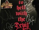Stryper To Hell With The Devil Autographed Original Pressing LP Original Members