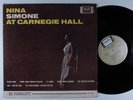 NINA SIMONE At Carnegie Hall COLPIX LP VG+ mono *