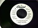 RARE MODERN SWEET SOUL PROMO ONLY 45 NANCY WILSON Let's Hold On To Love CAPITOL