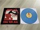 METALLICA - KILL EM ALL LIM. LP (TURQUOISE VINYL)  SLAYER,MEGADETH,KREATOR,SODOM