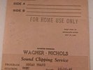Oscar Brand-WNYC Air Check-1949-Folk Song Festival-V+