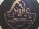 DJANGO REINHARDT QUINTET HOT CLUB FRANCE Crepuscule/Vendredi 13 SWING 123 Exc