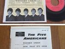 RARE French EP 45t RPM BIEM (7') THE FIVE AMERICANS (1967)
