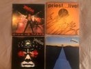 Judas Priest Unleashed In The East Vinyl Record 12” LP Live Album + 4 More LP NM