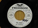 Bill Lawrence 45 Hey Baby bw Caribbean on Freedom Rockabilly