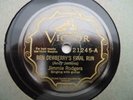 PRE WAR COUNTRY 78 JIMMIE RODGERS VICTOR BEN DEWBERRY'S LAST RUN