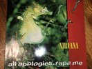 Nirvana Pole 1993 All Apologies / Rape Me Mv 7 Ep Us Original Board Sub Pop