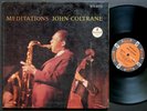 JOHN COLTRANE Meditations LP IMPULSE  AS-9110 US 1966 RVG STEREO Pharoah Sanders