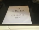 New Order, SUBSTANCE 1987 Fact 200 Double Vinyl.
