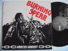 BURNING SPEAR  Marcus Garvey ISLAND Black Label Orig + Roots Reggae LP HEAR