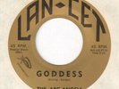 White Doo Wop THE ARC-ANGELS Little Wheel / Goddess LAN-CET Rare 45 VG+ Signed