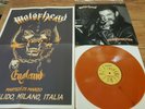 MOTORHEAD - SHARPSHOOTER - RARE ORANGE VINYL LP ITALY 1980 + POSTER + P/C MINT