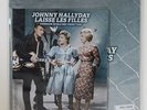 JOHNNY HALLYDAY PICTURE DISQUE RECTANGULAIRE SACHA DISTEL & LINE RENAUD RARE
