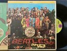 BEATLES SGT PEPPERS LONELY HEARTS CLUB BAND 1969 CAPITOL GREEN TARGET LBL INSERT
