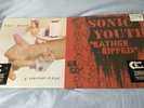 SONIC YOUTH VINYL L.P'S NEW AND SEALED A THOUSAND LEAVES & RATHER RIPPED