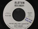 BETTY WRIGHT: circle of heart breaks / the best girls don't always win ALSTON 7