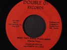 CHARLES PRYOR: what they doing (funky junkie) Double 07 Records 7