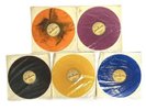 ELVIS PRESLEY Original Elvis songs 5 record set NM 78 rpm COLORED SUN 10”